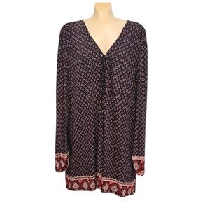 👠 Lily Morgan Long Sleeve Top, Size 2X